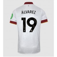 Fotbalové Dres West Ham United Edson Alvarez #19 Alternativní 2024-25 Krátký Rukáv